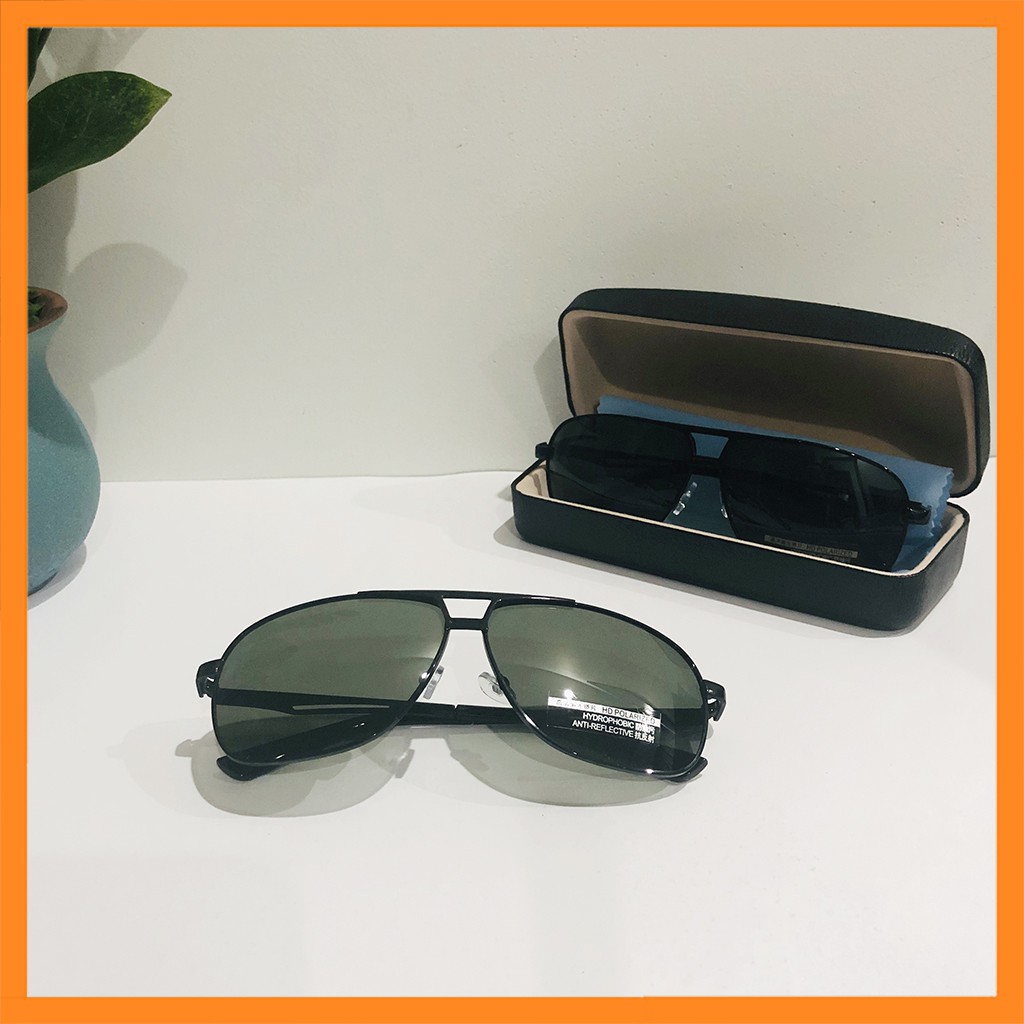 Mắt Kính Nam Tròng Kính Phân Cực HD Polarized Kính Râm Kính Mát Chống Tia UV400 Chống Nắng Chống Bụi | BigBuy360 - bigbuy360.vn