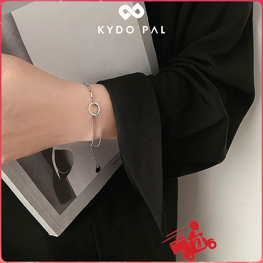 Vòng tay nữ cá tính bạc 925 lắc tay thời trang dễ thương MVK6 - KYDO PAL Phụ kiện trang sức