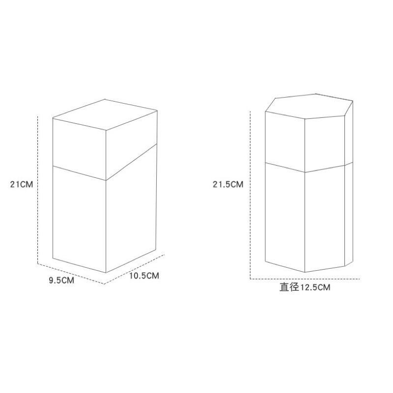 Hộp Đựng Cọ Trang Điểm Cao CấpThuỷ Tinh Sang Trọng