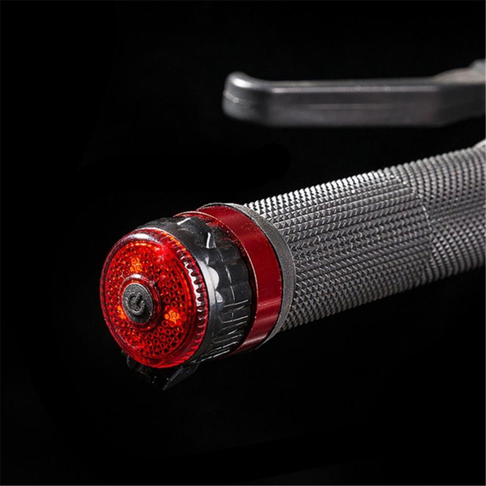 Danilo Gương Chiếu Hậu Mini Điều Chỉnh Được Kèm Đèn Cảnh Báo Tiện Dụng Cho Xe Đạp