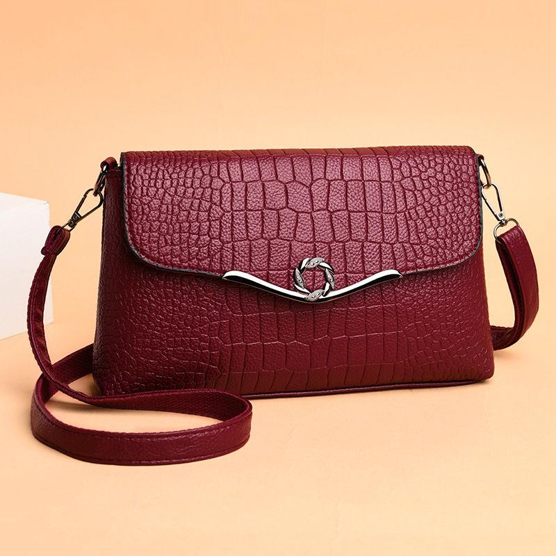 Túi Xách Da Mềm Thời Trang Dành Cho Phụ Nữ Lớn Tuổi