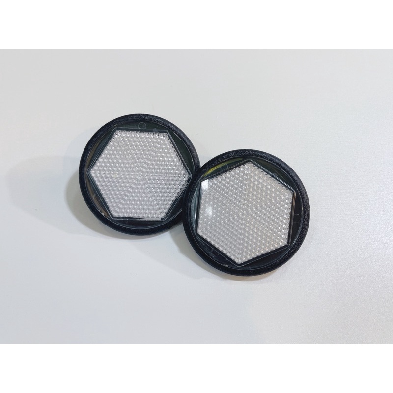 Cặp mắt mèo phản quang hình lục giác kèm pát sau bảng số đủ màu sắc siêu đẹp