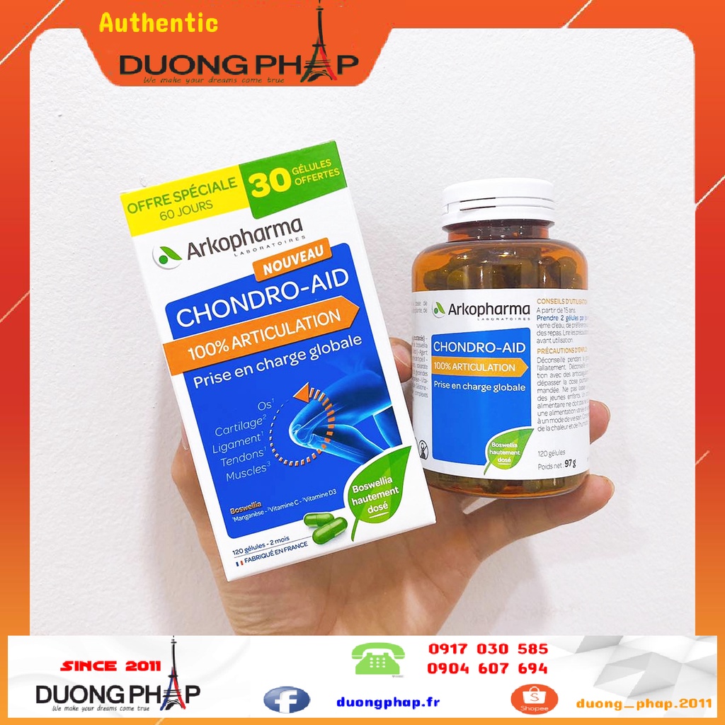 Viên uống hỗ trợ xương khớp Ar.kopharma 120 viên