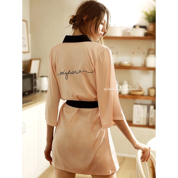 [VIDEO] Choàng satin in chữ cao cấp S416 Bralettehousevn | BigBuy360 - bigbuy360.vn