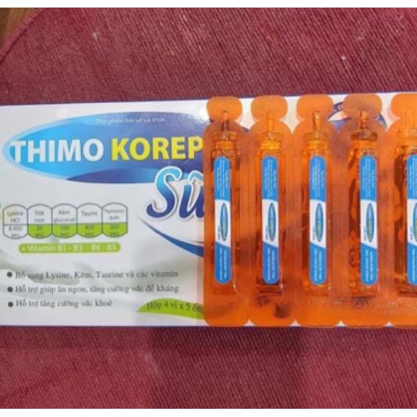 Thimo Koreplus Sữa non Tăng sức đề kháng, phát triển trí tuệ cho bé