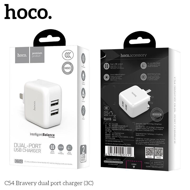 Củ sạc Nhanh Fast Charging -2 Cổng USB 2A [NBZYJ]