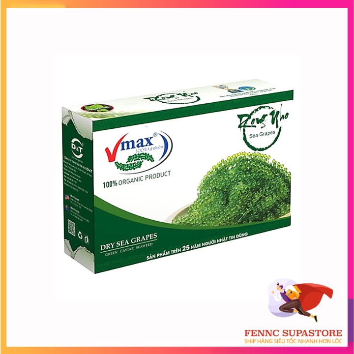 Rong Nho Khô 🥝FREESHIP🥝 Rong nho tách nước hiệu Vmax 220G