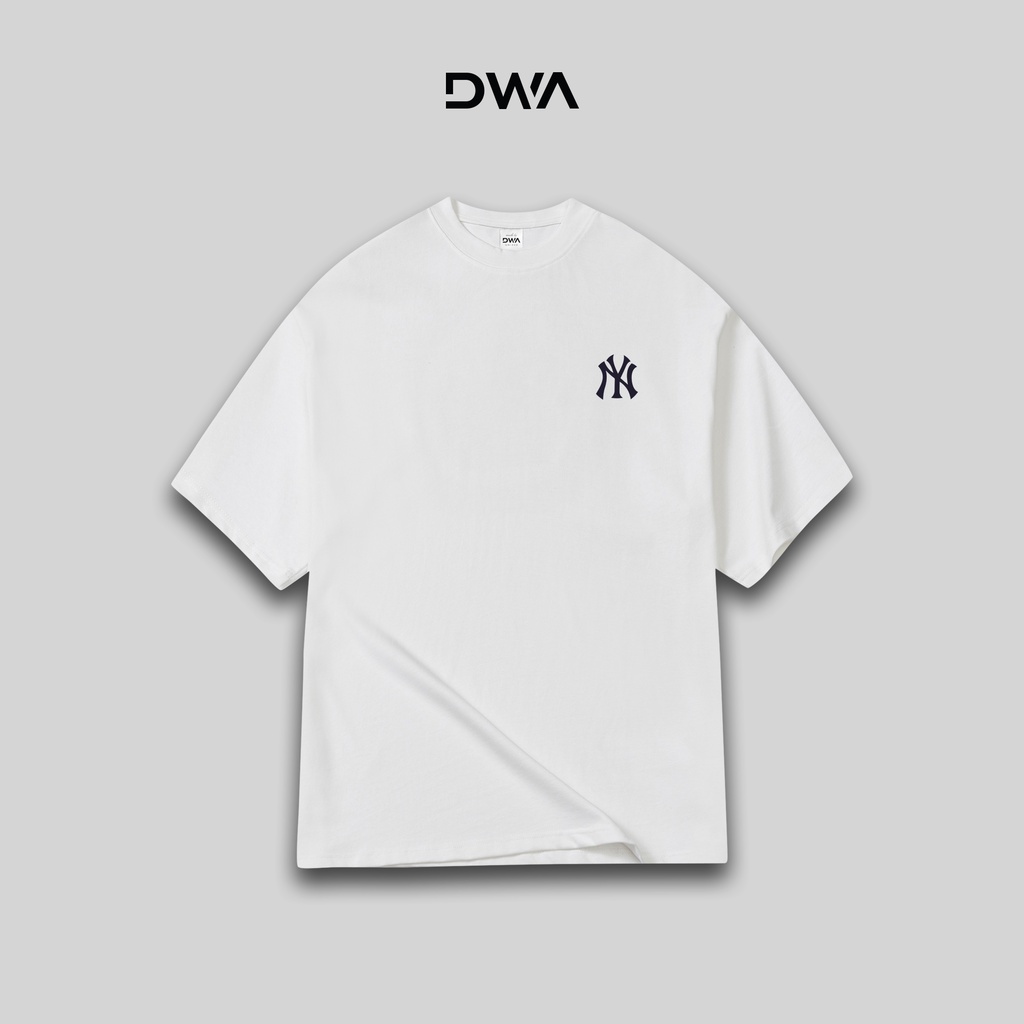 Áo Thun Tay Lỡ Form Rộng MLB Big Logo Monogram, Áo Phông Form Rộng Nam Nữ Unisex Cotton Basic Cổ Tròn , DWA.Unisex