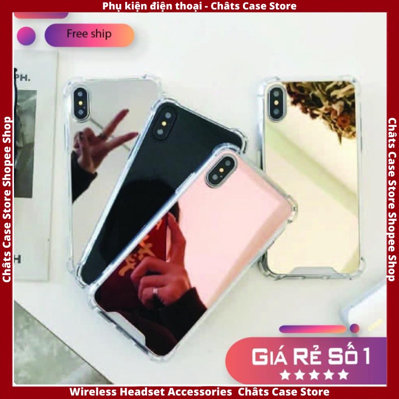 Ốp Lưng iP ⚡ Ốp Lưng Điện Thoại iP Tráng Gương ⚡ iP 6/6s/6Plus/6SPlus/7/8/7PPlus/8P/X/Xs/Xsmax/11/11Promax