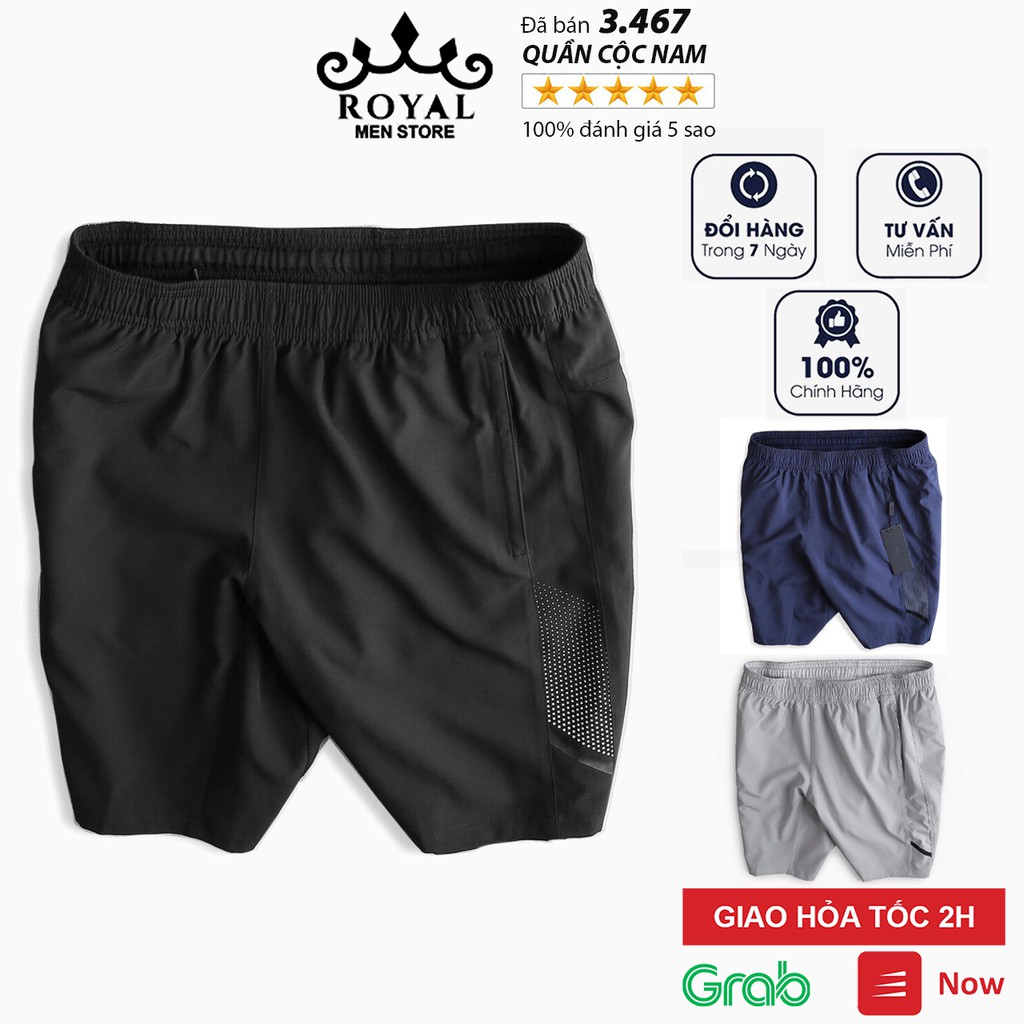 Quần thun ngắn nam, quần đùi thun nam mặc nhà dáng thể thao chất thun co giãn 4 chiều cao cấp mặc đi ngủ H