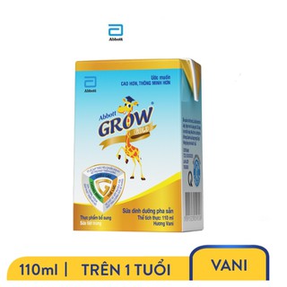 Lốc 12 hộp Sữa nước Abbott Grow Gold 110ml