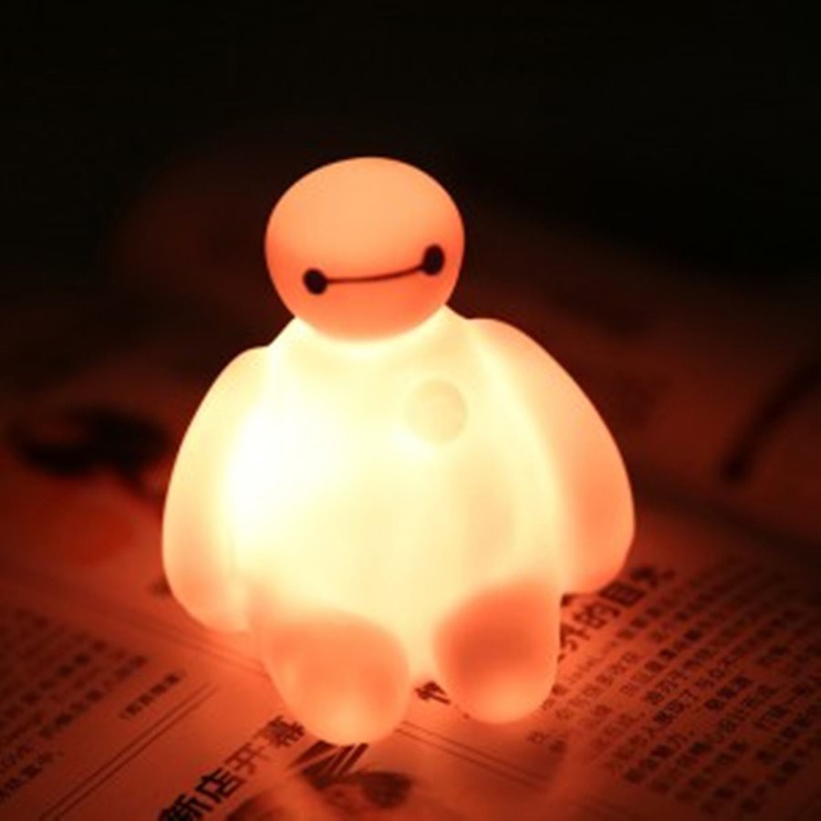 Đèn ngủ 7 màu hình hoạt hình dễ thương cho bé