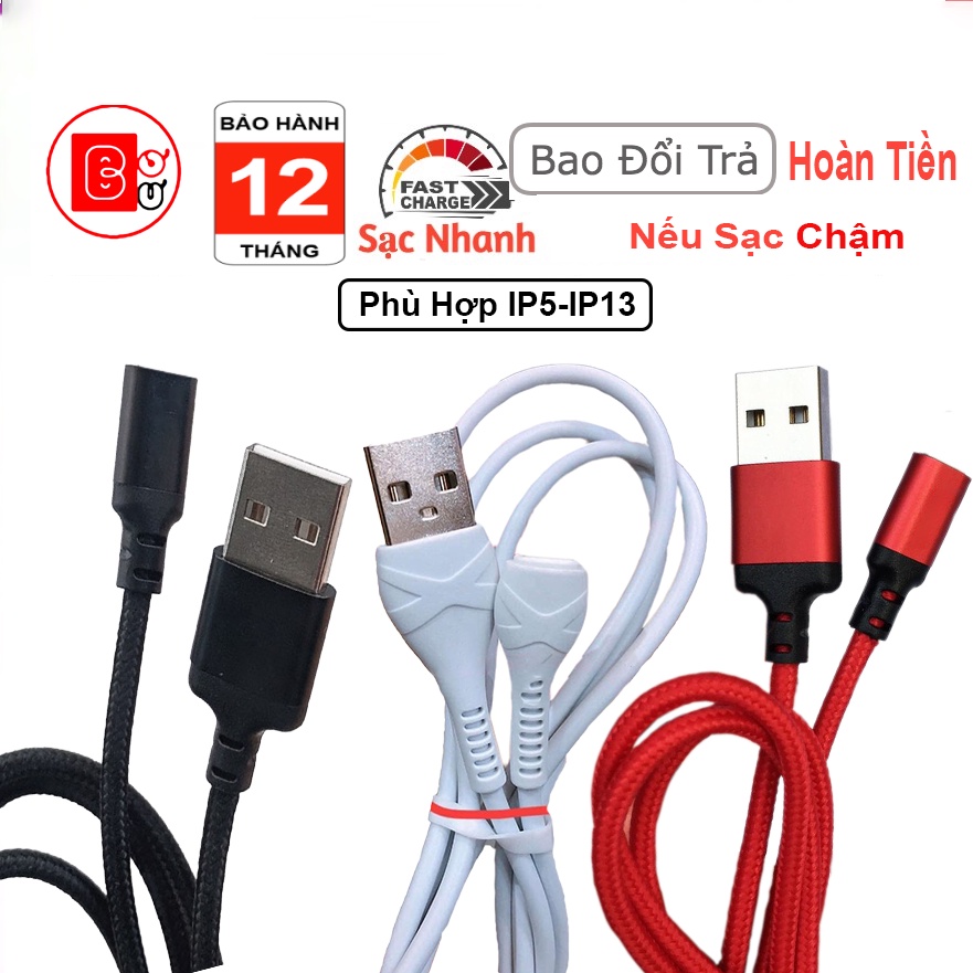 Dây Cáp Sạc nhanh, Siêu Bền, Dành Cho Tất Cả Điện Thoại Và Máy Tính Bảng -Bơ Bư
