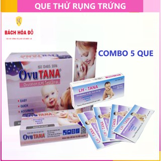 QUE THỬ RỤNG TRỨNG COMBO 5 QUE LH-TANA