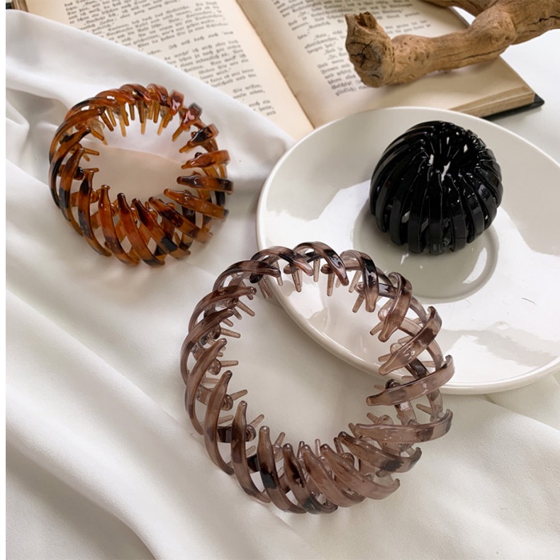 Kẹp Tóc Hình Tổ Chim Phong Cách Hàn Quốc Cho Nữ