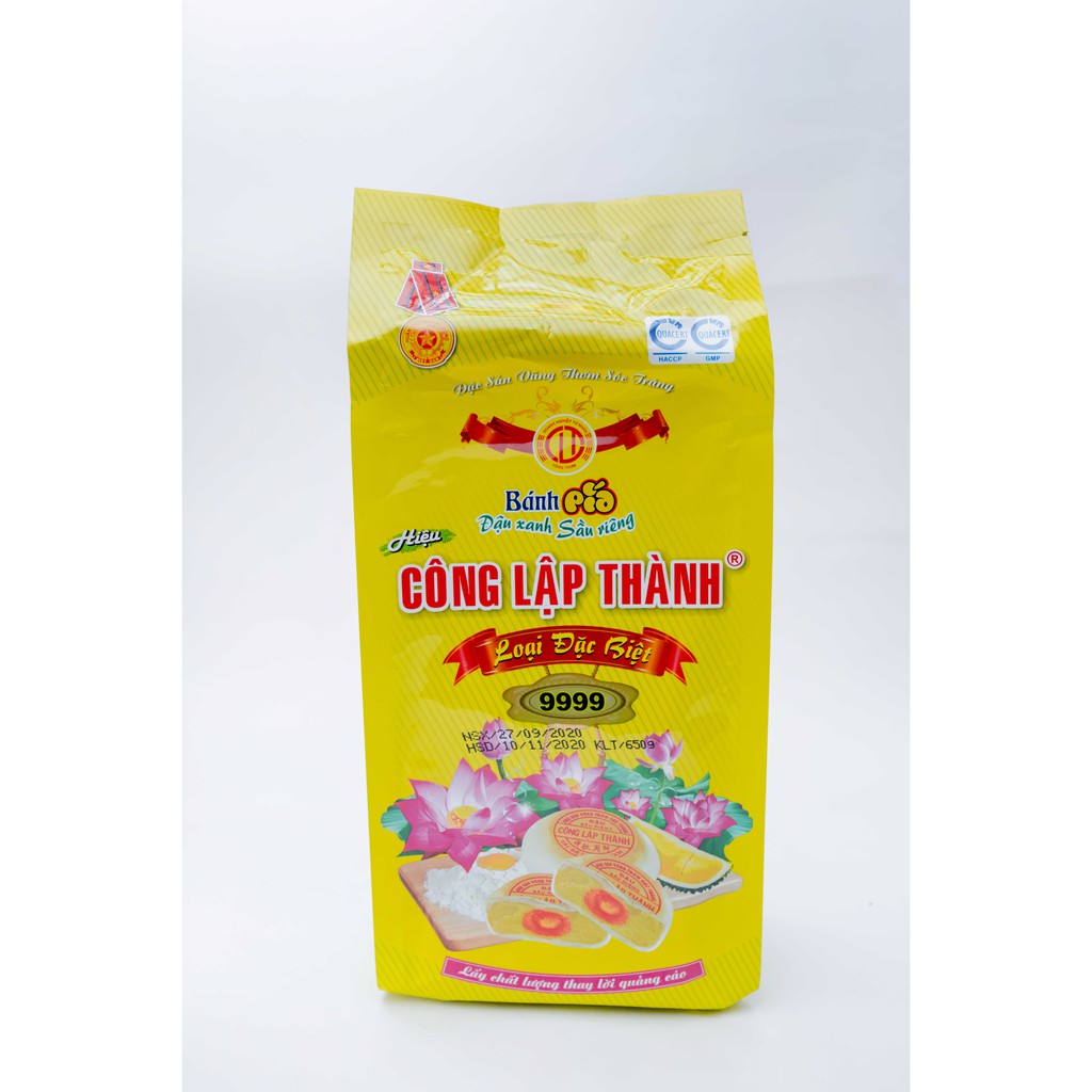 Bánh Pía Sóc Trăng Đậu Xanh Sầu Riêng Cao Cấp