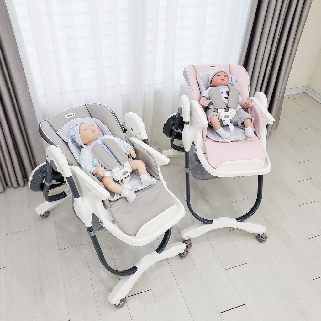 GHẾ ĂN DẶM ĐA NĂNG 9BABY CAO CẤP MẪU MỚI NHẤT 2020