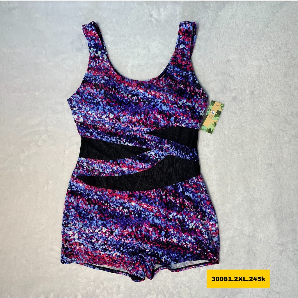 Đồ bơi nữ một mảnh short Lan Hạnh - 30081