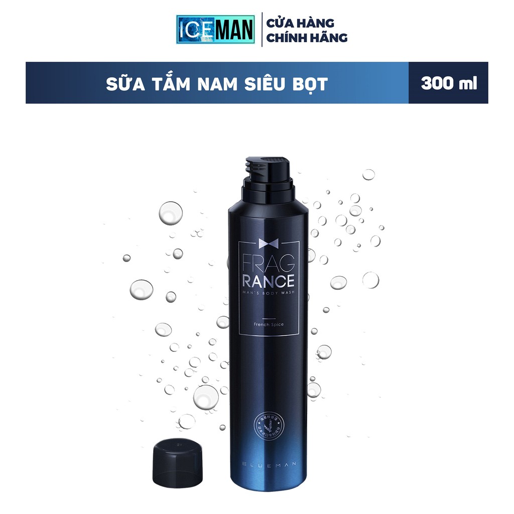 Sữa Tắm Nam Siêu Bọt BlueMan Hương Thơm Bạc Hà Dưỡng Da Sảng Khoái 300ml ZL81 | BigBuy360 - bigbuy360.vn
