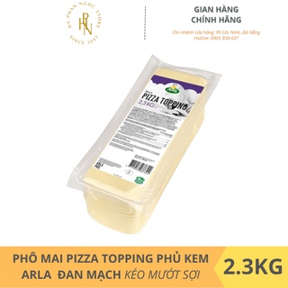 [ĐAN MẠCH] Phô Mai Mozzarella Pizza Topping Đan Mạch Arla KHỐI 2.3KG - DATE 2022