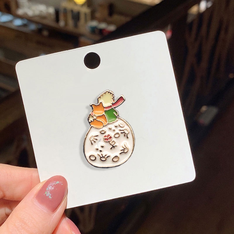 Ghim Cài Áo Hình Động Vật Dễ Thương