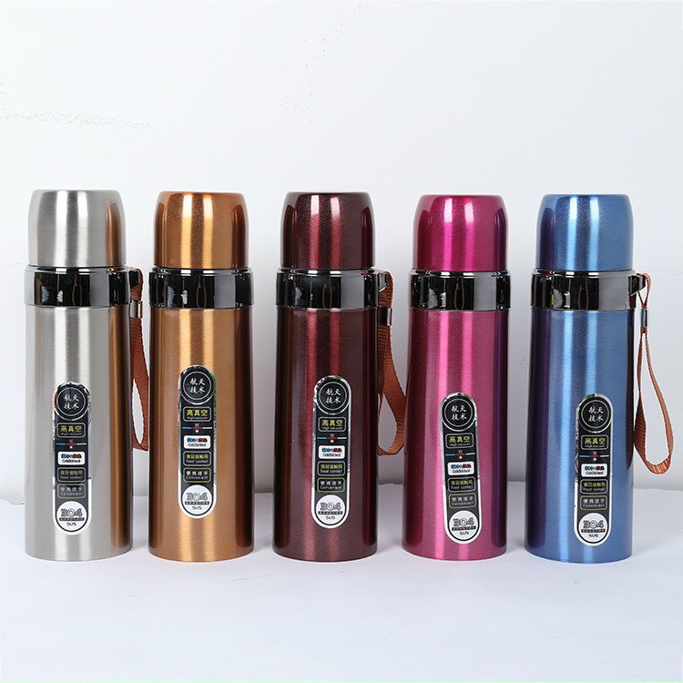 Kho sỉ Bình Giữ Nhiệt, Bình đựng nước giữ nhiệt 500ml kèm nắp ca