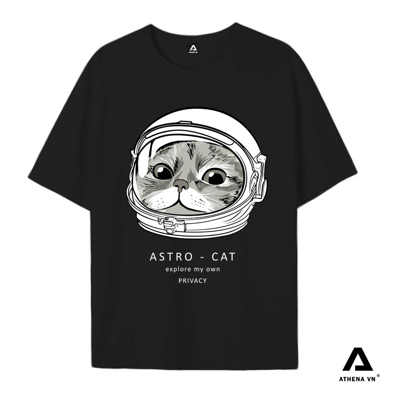 Áo Thun Phong Cách Nhẹ Nhàng - Astro Cat Tee