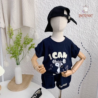 Bộ cộc tay snoopy cử tạ Bernie