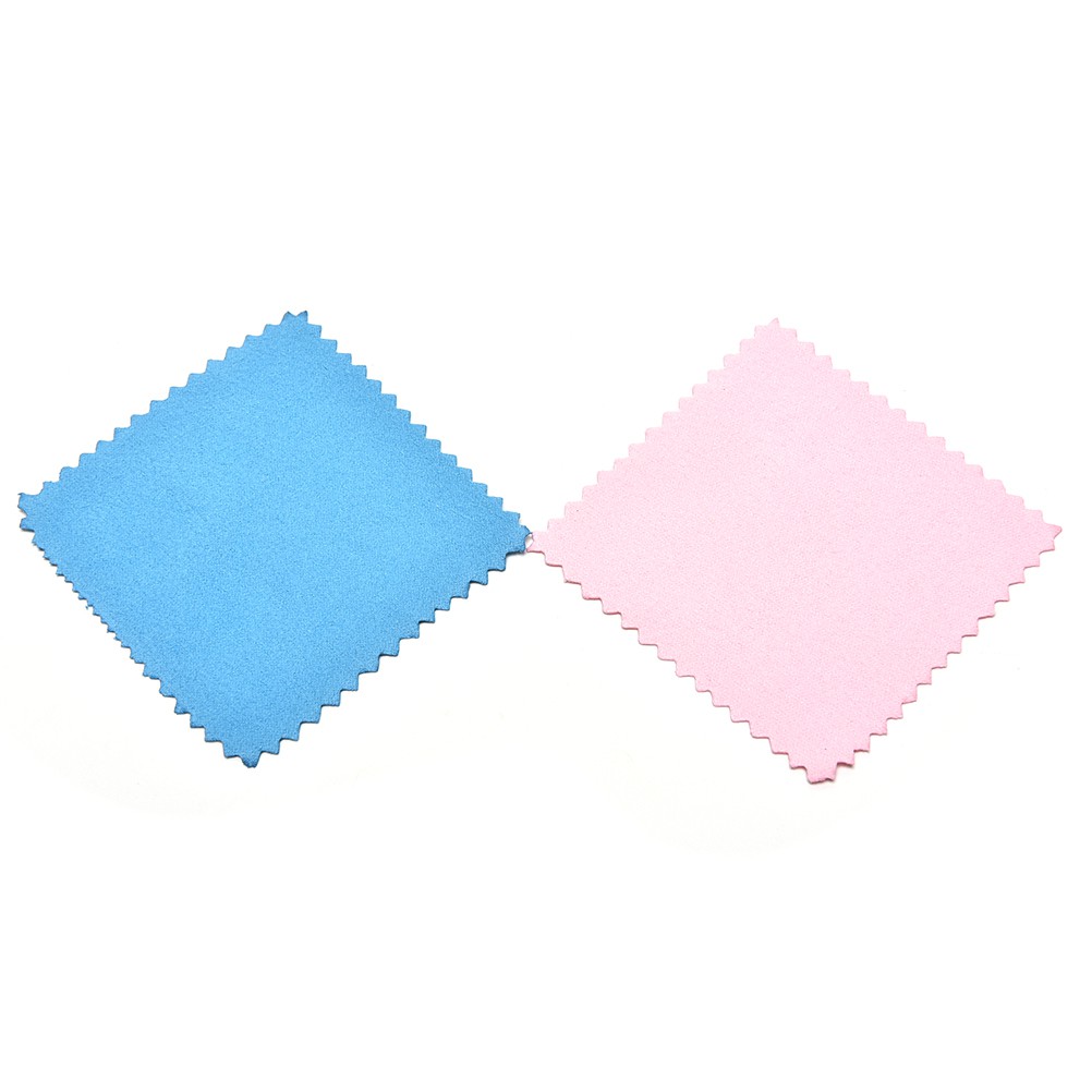 [springeven] Set 10 Khăn Lau Đánh Bóng Trang Sức Màu Vàng Bạch Kim Và Bạc
