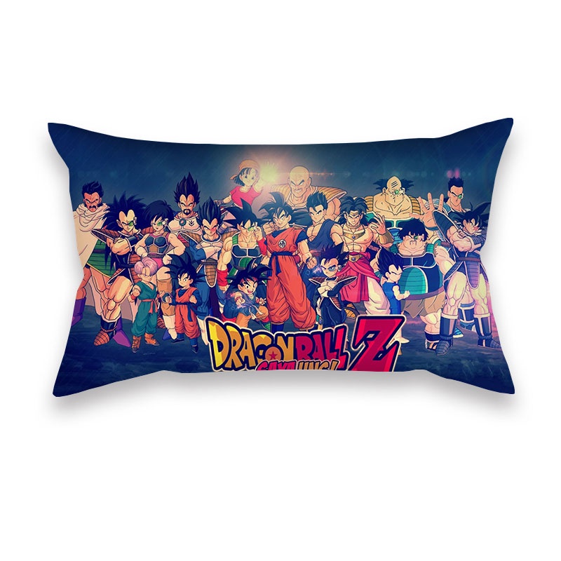 Vỏ Gối In Hình Anime Dragon Ball Kích Thước 50*30cm