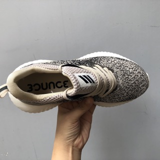 (Fullbox) Giầy alpha bounce xám xước cao cấp