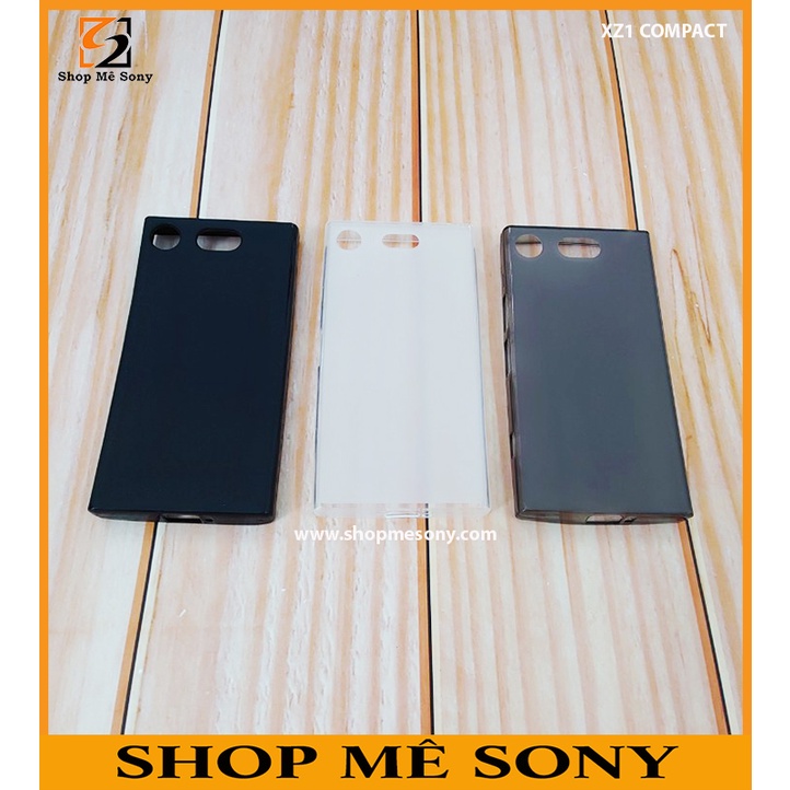 Xperia XZ1 Compact - XZ2 Compact - X Compact - Ốp nhám mờ chống vân tay
