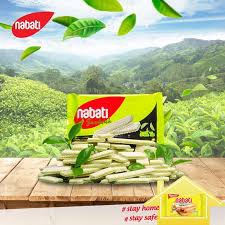 Bánh xốp Nabati nhân trà xanh 40g