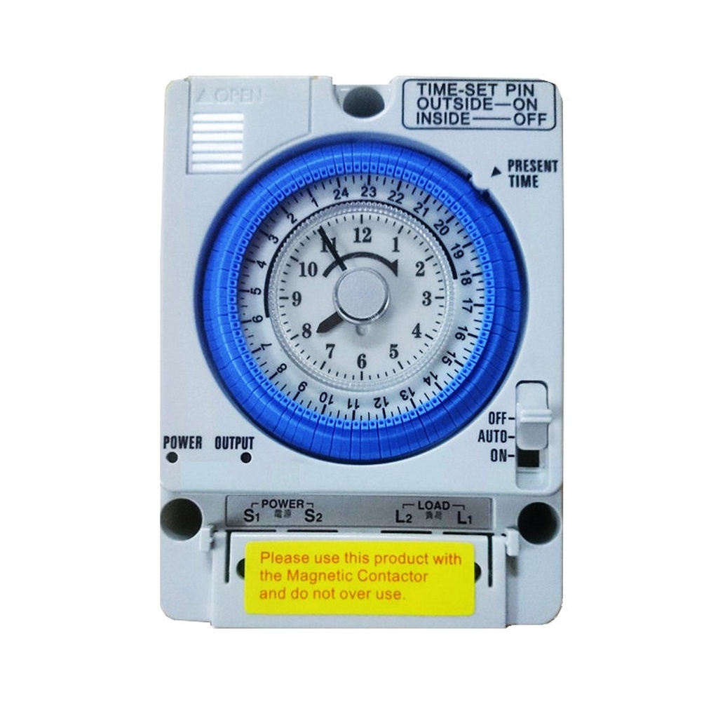 Công Tắc Hẹn Giờ Số Cơ CAMSCO TB35-N TB35N Có Lưu Pin | Hẹn Giờ Cơ | Hẹn Giờ Tự Động | Hẹn Giờ Camsco | Hẹn Giờ Tưới Cây