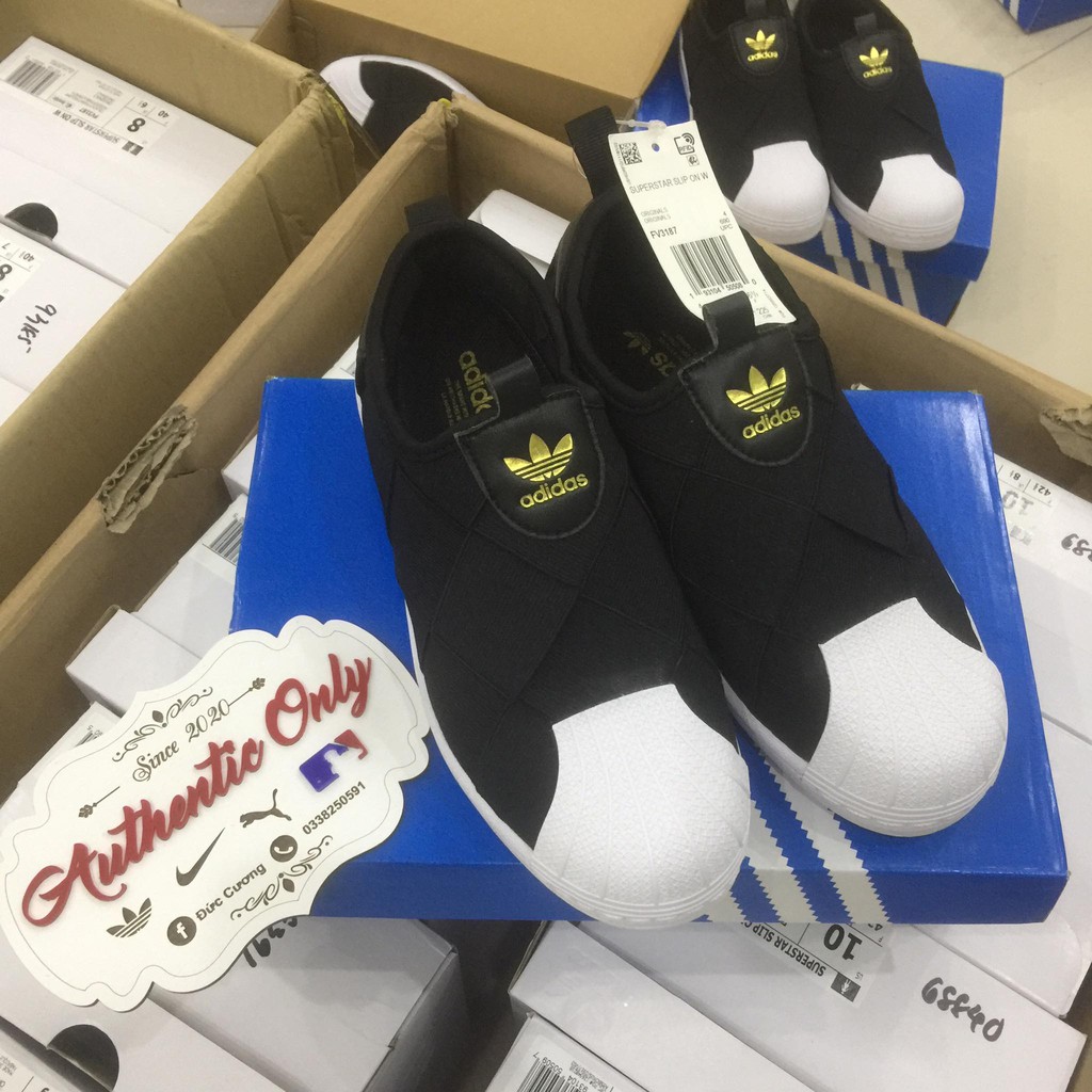 Giày Adidas Superstar Slip-on Chính Hãng - FV3187,FV3186,D96703
