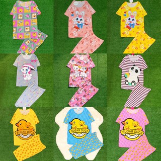 Đồ bộ thun lửng hoạt hình (40-65kg)