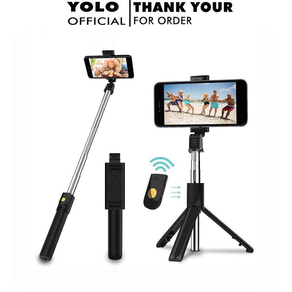 Gậy tự sướng selfie chụp ảnh 3 chân đa năng Tripod K07 ,Q07s Có đèn LED , Q07 ,JC 2 đèn kết nối blutooth chụp hình từ xa