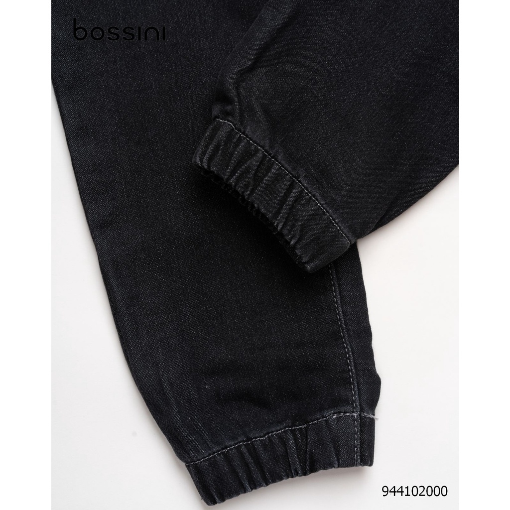 Quần jean bé gái kiểu jogger họa tiết ngôi sao Bossini 944102000
