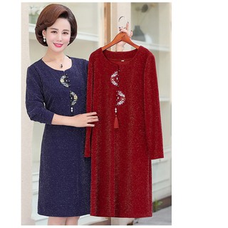 Đầm trung niên cao cấp ( kim tuyen)