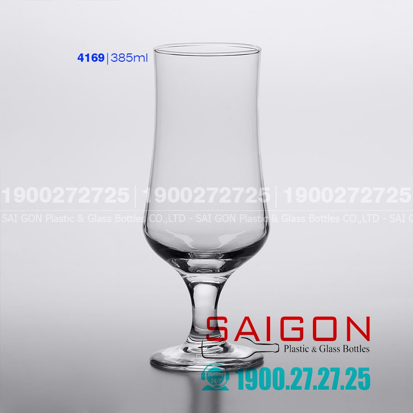 Ly Thủy Tinh Pasabahce Maldive Tulipe Glass 385ml | Nhập Khẩu Thổ nhĩ Kỳ