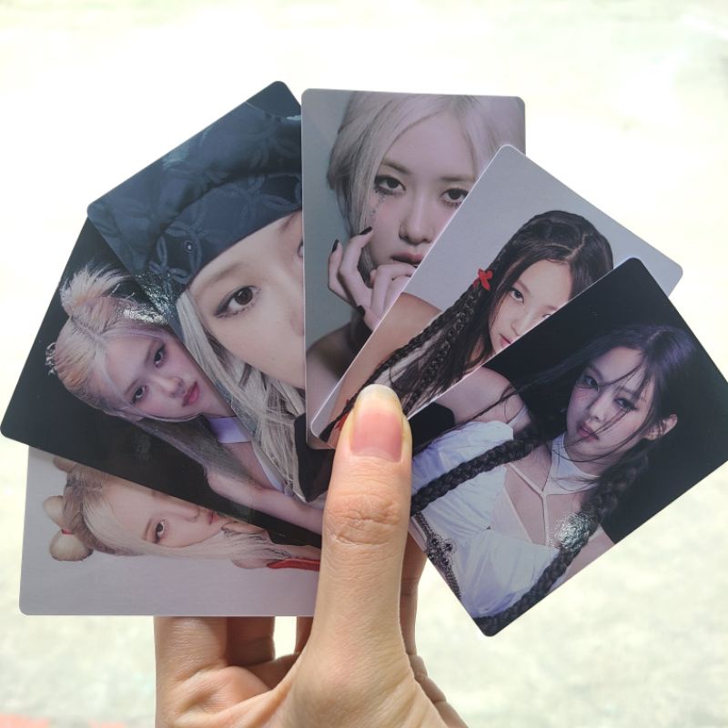 BLACKPINK: 2ND ALBUM  OFFICIAL PHOTOCARD - LẺ CARD/POB CÁC WEB