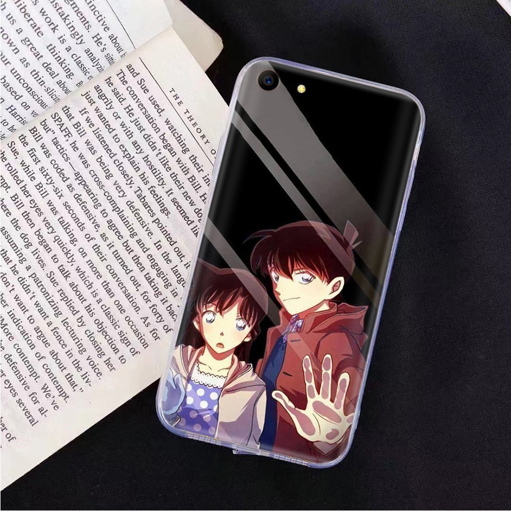 Ốp Điện Thoại Trong Suốt Hình Thám Tử Conan Cho iPhone 5S 8 XR 6S 11 5 6 7 Pro Max SE Plus