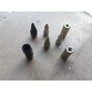 combo 2 đầu bơm mỡ nhọn và tròn