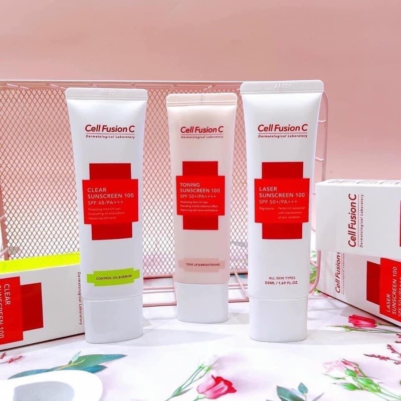 Full size-Kem chống nắng cell fusion C LASER SUNSCREEN SPF 50+ PA+++