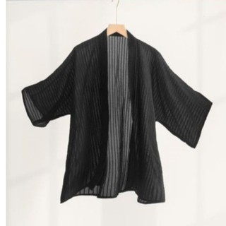 OLV - Áo khoác Loose Coat in Black