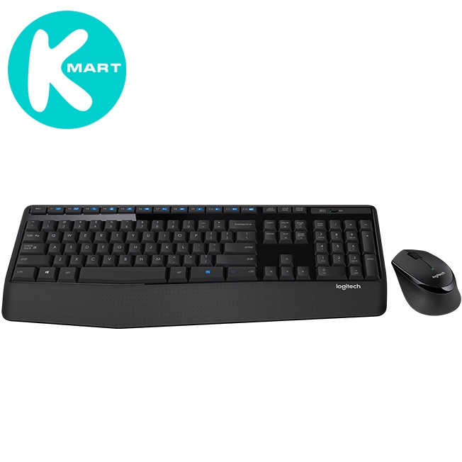 [Mã 151ELSALE hoàn 7% đơn 300K] Bộ Bàn Phím Và Chuột Không Dây Logitech MK345 - Hàng chính hãng