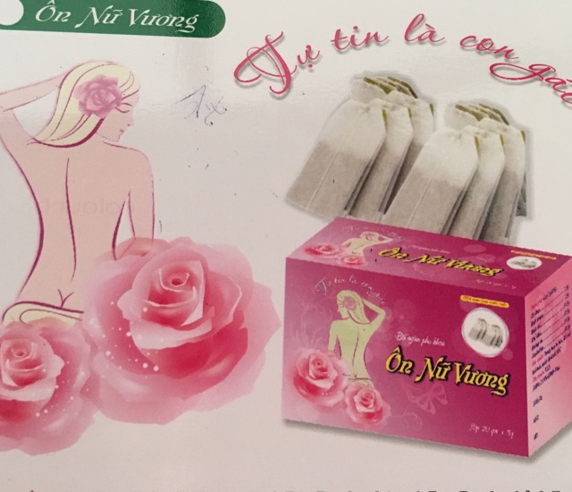 Bột Ngâm Phụ Khoa ÔN NỮ VƯƠNG Hộp 20 Gói