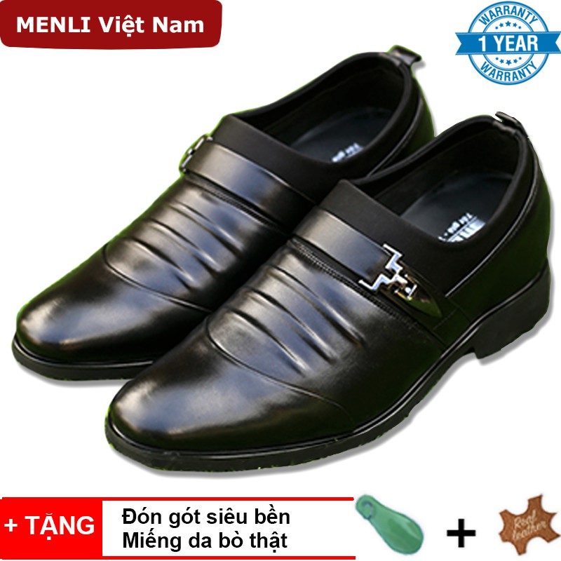 Giày lười tăng chiều cao nam MENLI GLSM99 sang trọng | WebRaoVat - webraovat.net.vn