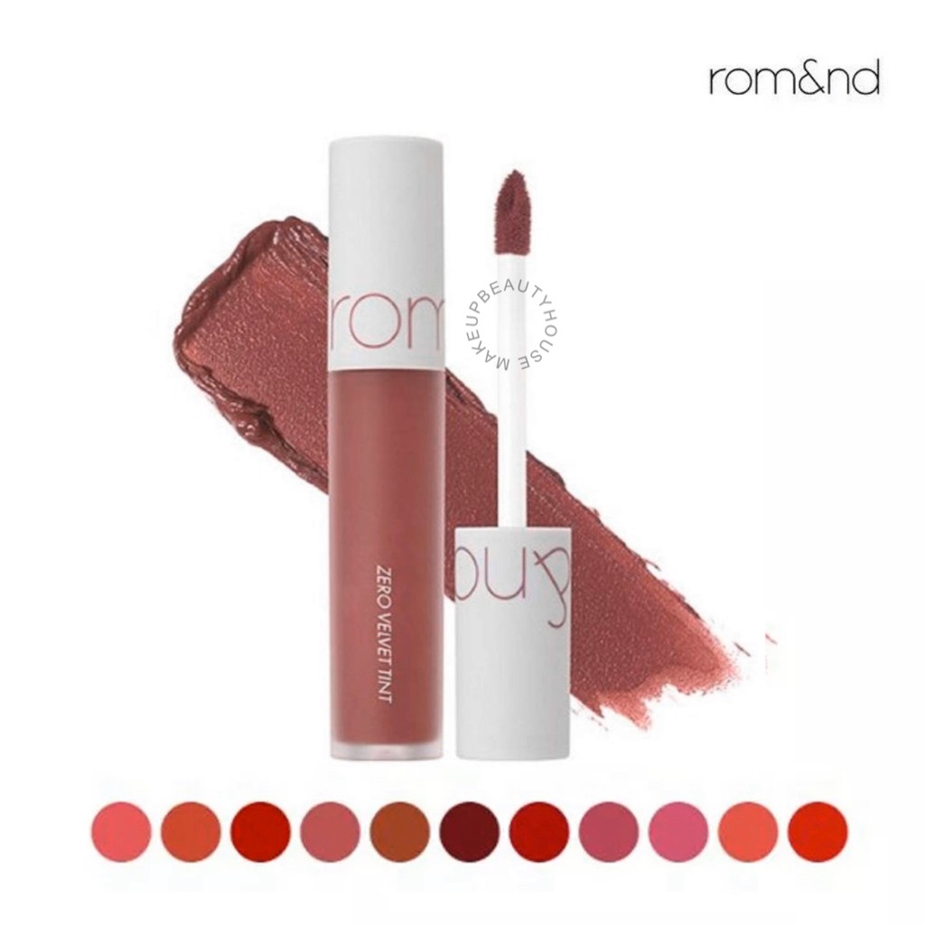 (hàng Mới Về) Son Tint Rom & Nd Romand Zero Velvet Tint 5.5g
