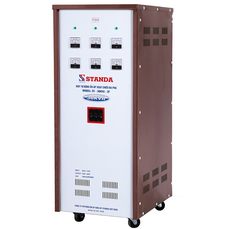 Ổn Áp Standa 30KVA 3 Pha Dải 260-430V Chính Hãng